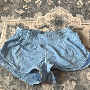 Women's Blue Athletic Shorts